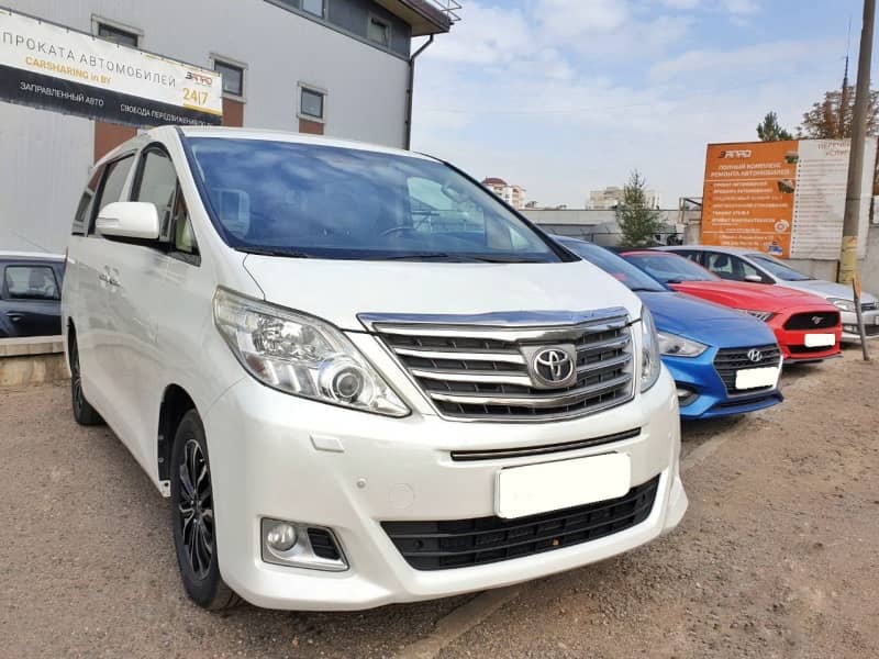Toyota Alphard 2012 — аренда от 368 Br/сутки