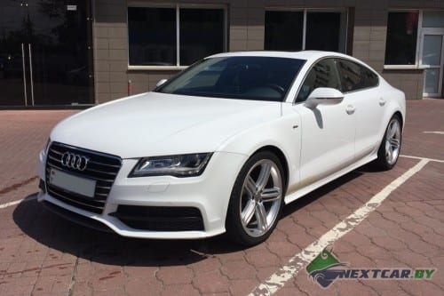 Audi A7 S-Line в аренду в Минске