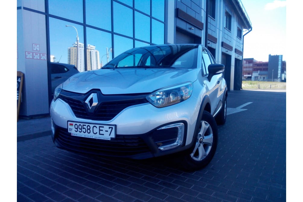 Renault Kaptur 1.6 в аренду в Минске