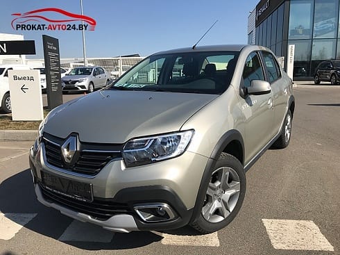 Renault Logan Stepway 2020 года в аренду в Минске
