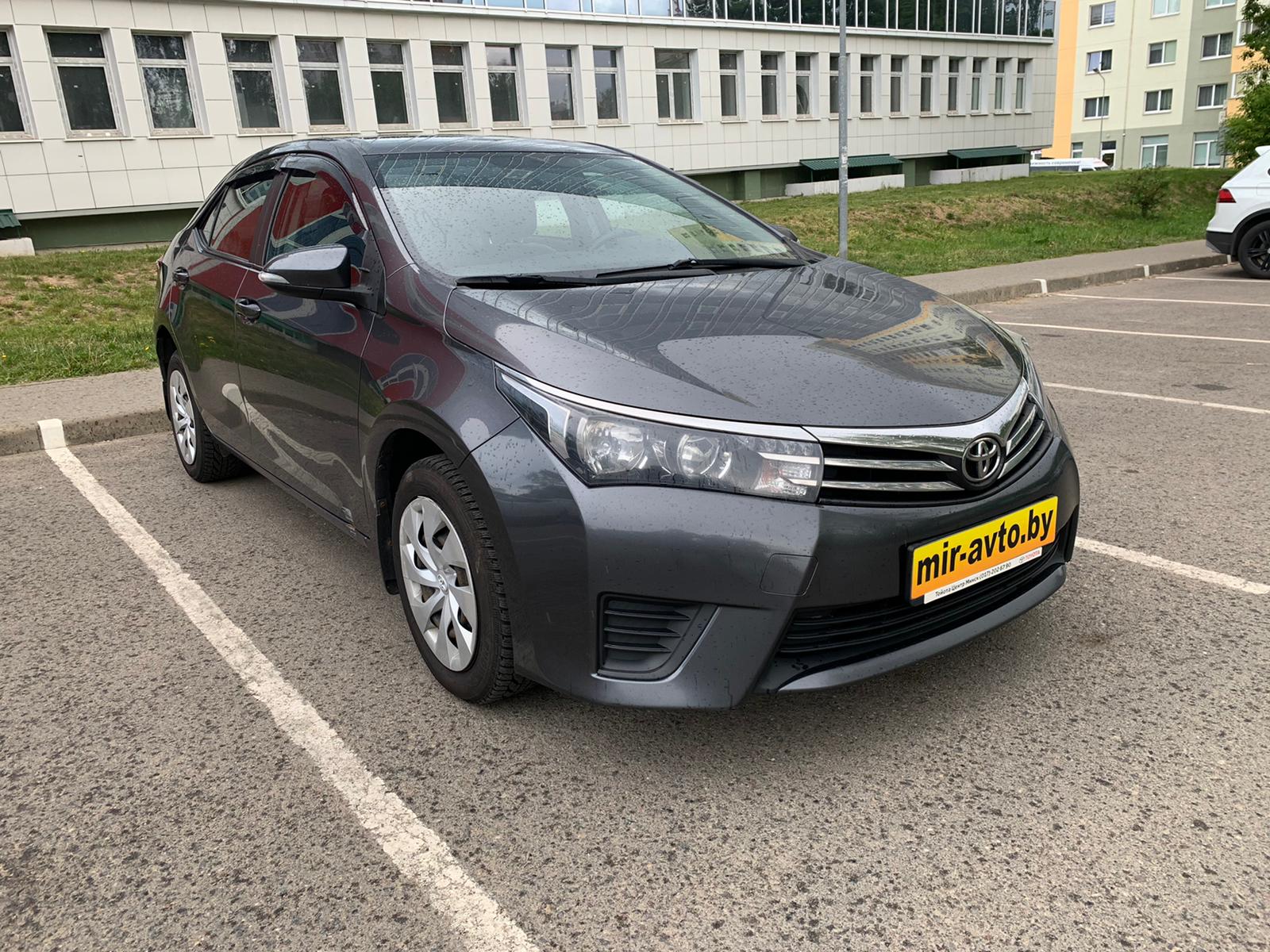 Toyota Corolla в аренду в Минске