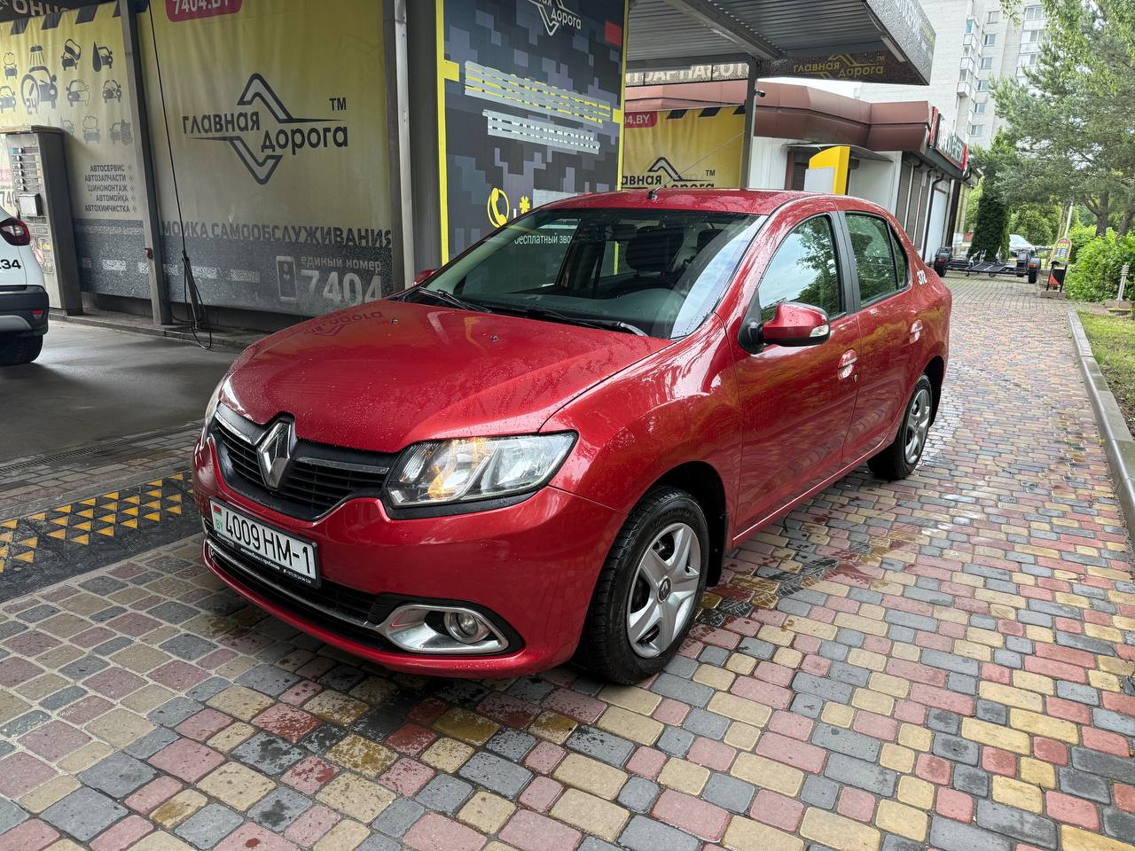 Renault Logan (пропан) 2017 года в аренду в Барановичах