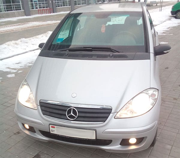 Mercedes-Benz A150 2009 года в аренду в Минске