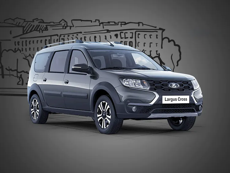 Lada Largus Cross 7 Мест
