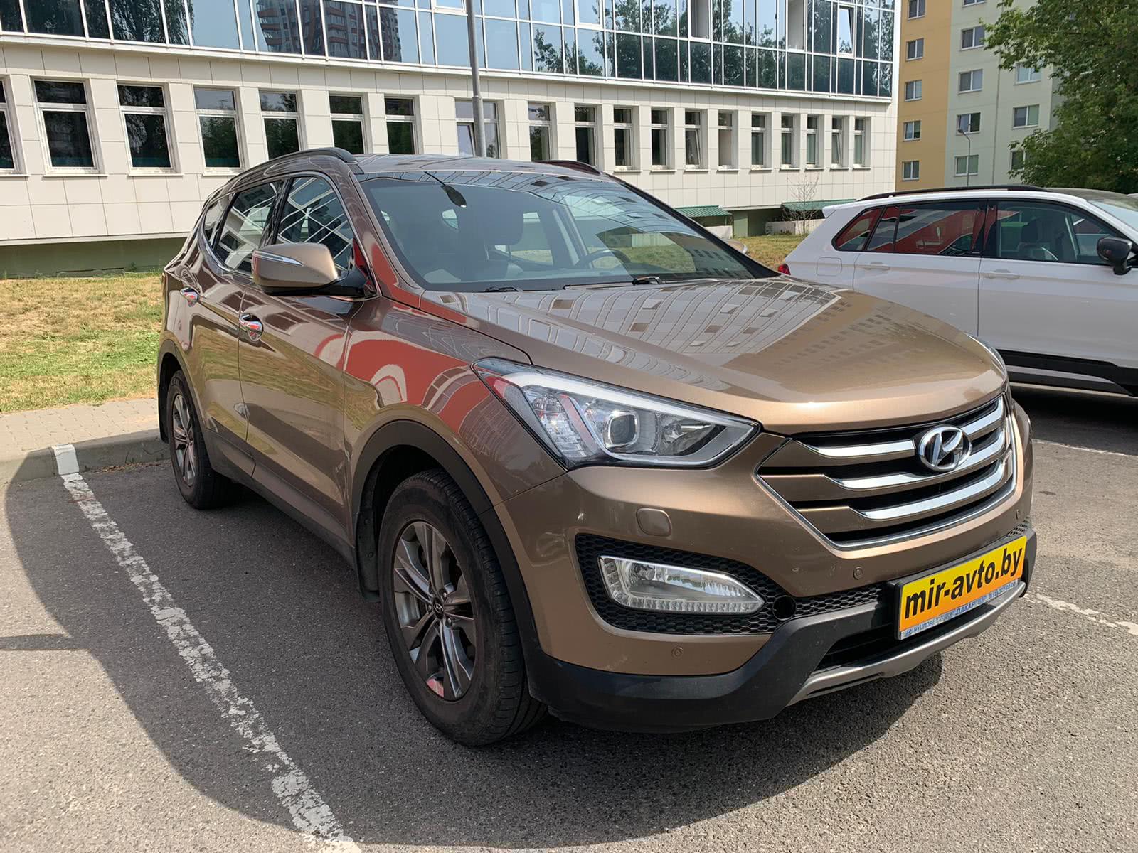 Hyundai Santa Fe в аренду в Минске