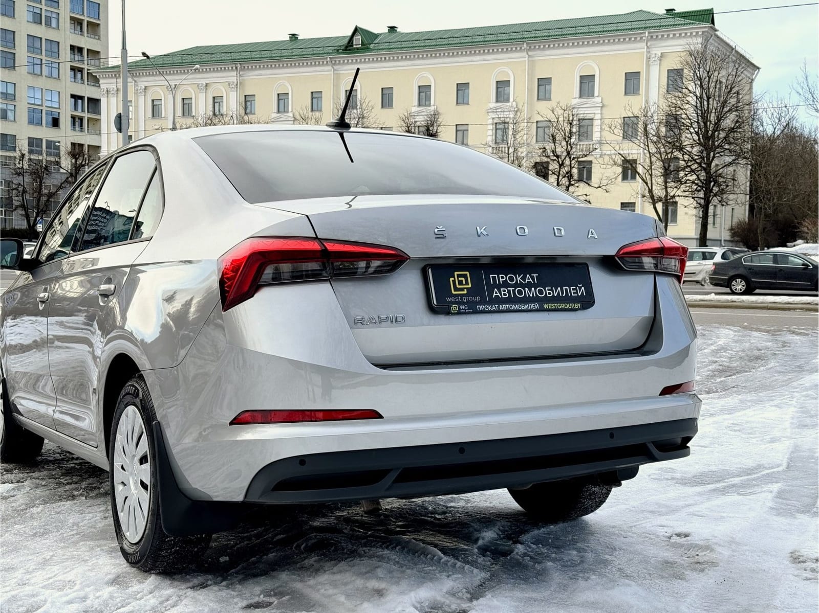 Skoda Rapid 2021 года в аренду в Минске