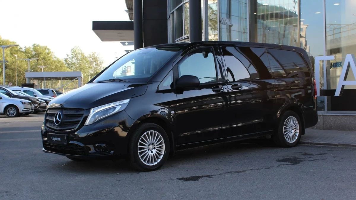 Mercedes-Benz Vito Black Long 8+1 2015 — фото 2