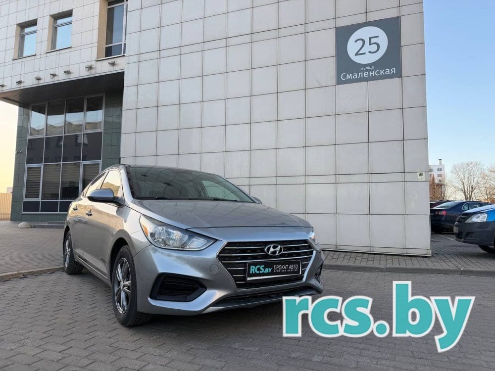 Hyundai Accent 2022 года в аренду в Минске