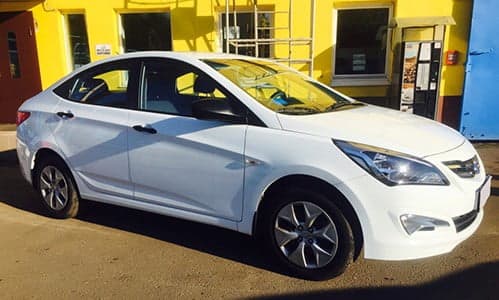 Hyundai Solaris 2015 — аренда от 95 Br/сутки