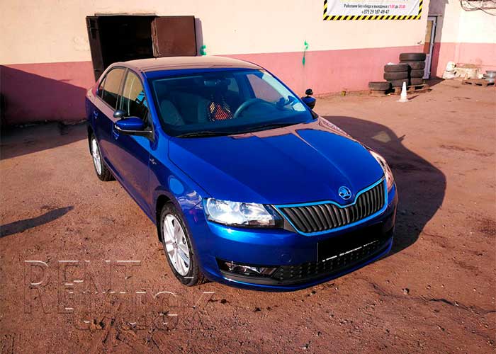 Skoda Rapid в аренду в Минске