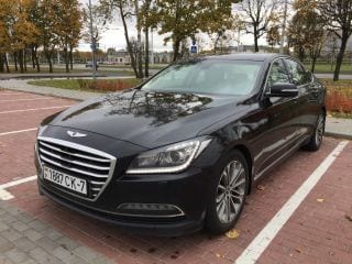 Hyundai Genesis 2016 — аренда, от 310 Br/сутки