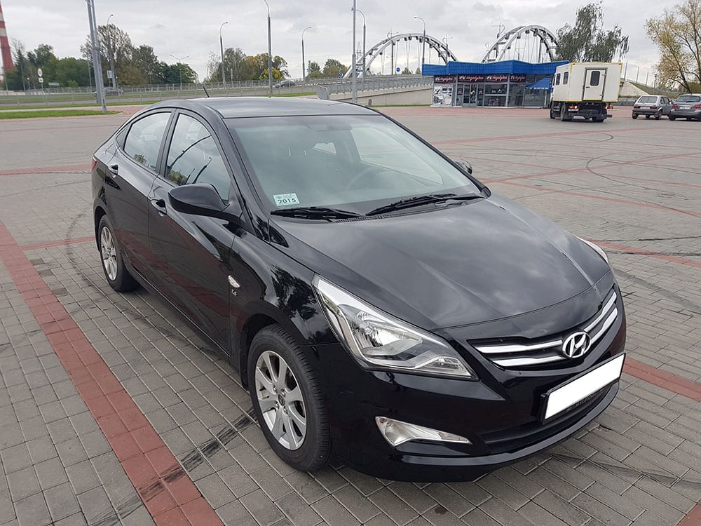 Hyundai Solaris 2015 — аренда от 60 Br/сутки