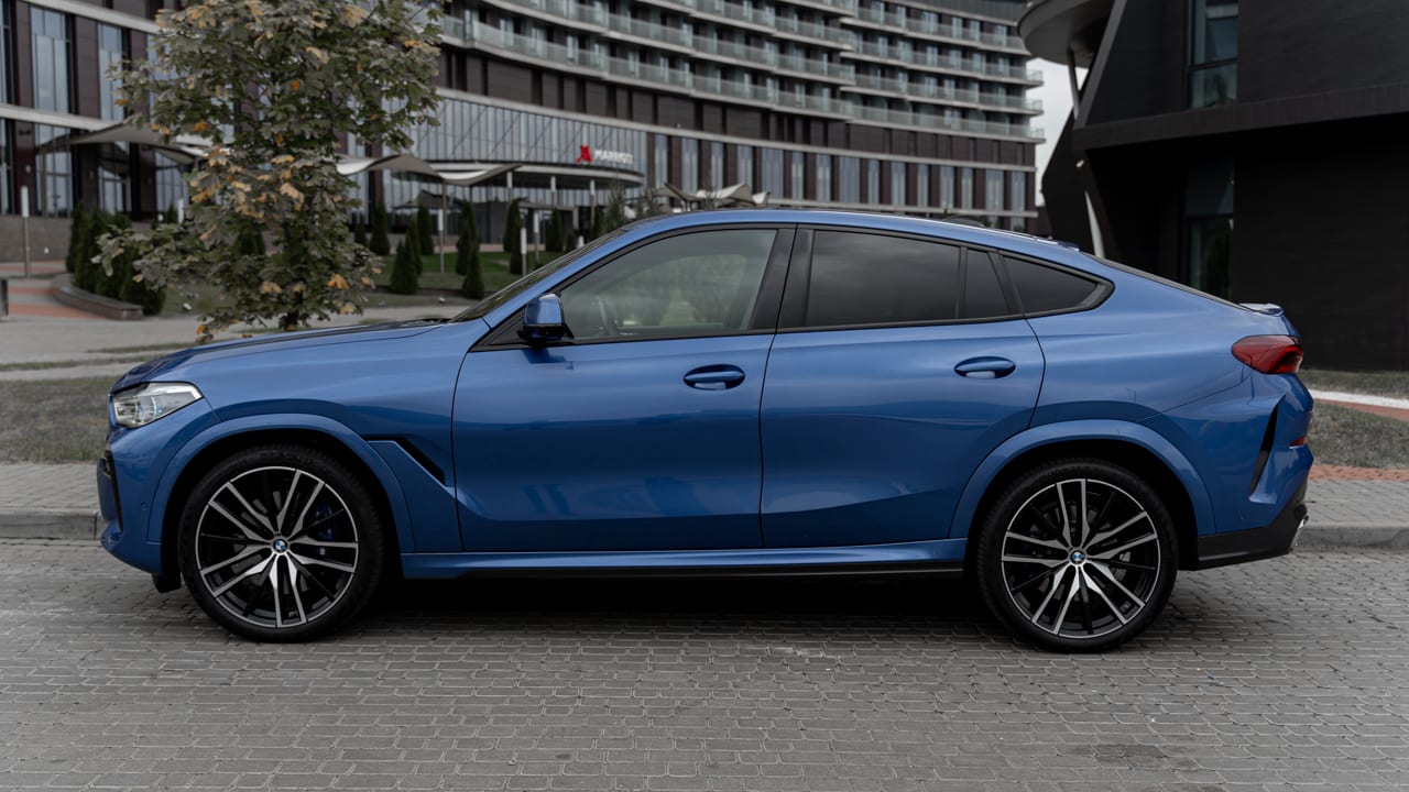 BMW X6 Blue 2019 — фото 2