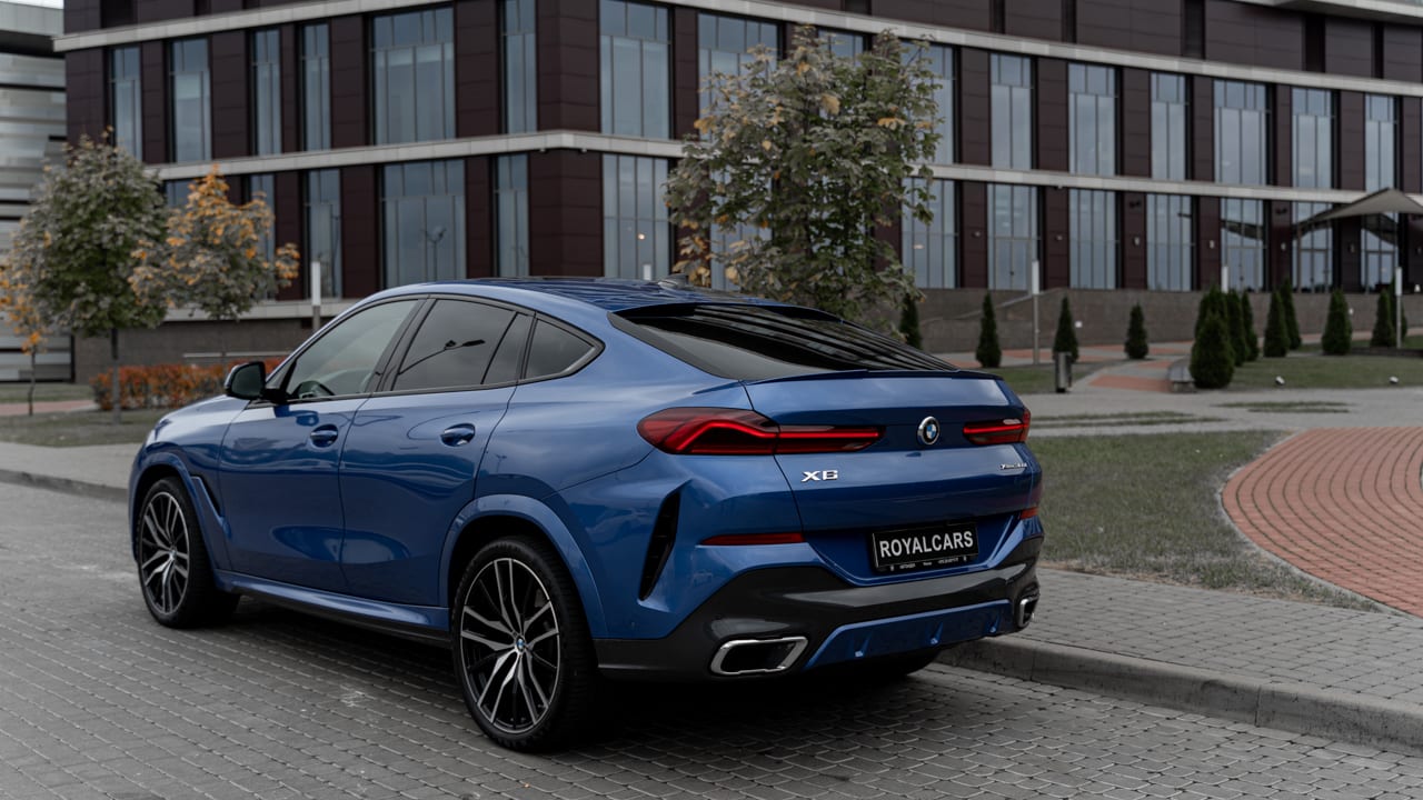BMW X6 Blue 2019 — фото 3