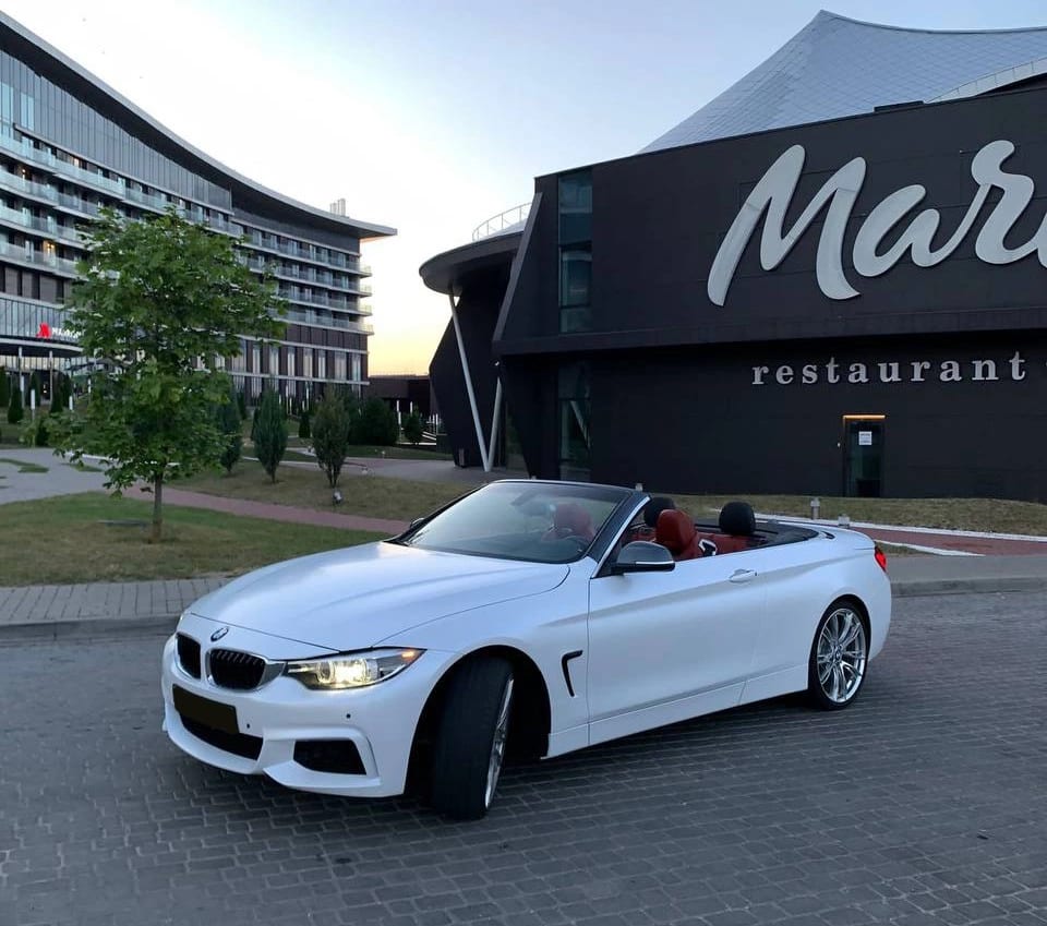 BMW 4-Series Cabrio (E93) White — фото 2