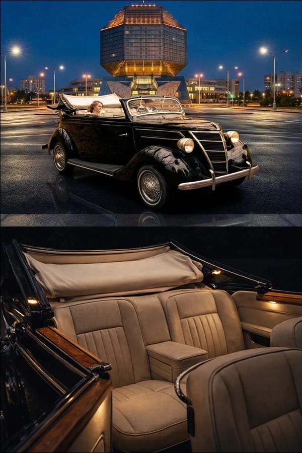 Ford V-8 1938 — аренда, от 1800 Br/сутки