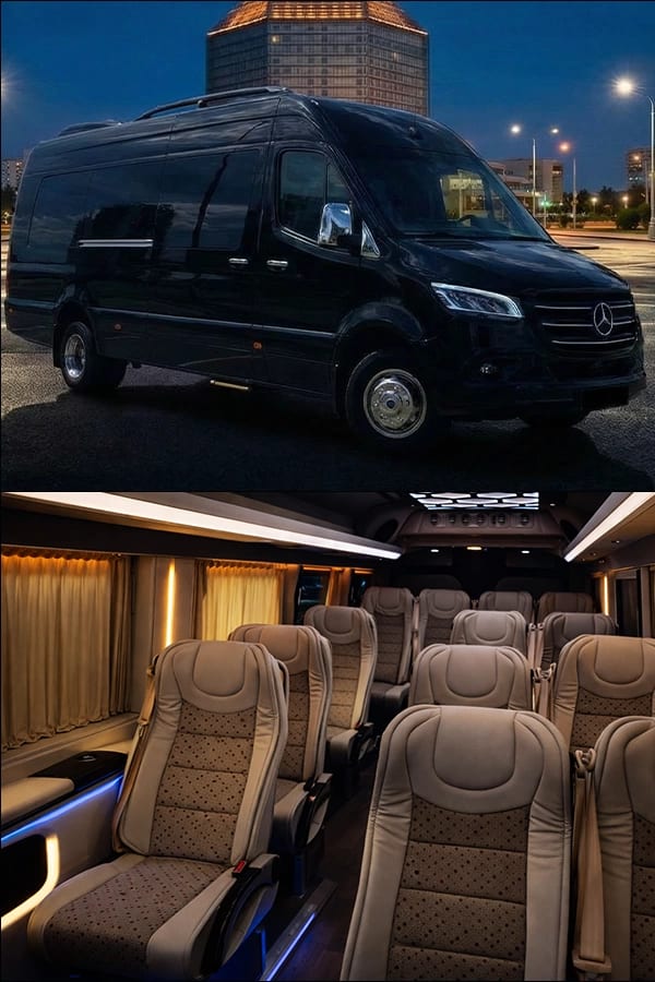 Mercedes-Benz Sprinter Black Business 21 — аренда, от 866 Br/сутки