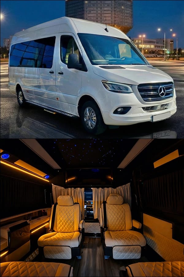 Mercedes-Benz Sprinter VIP-8 Silver — аренда, от 1298 Br/сутки