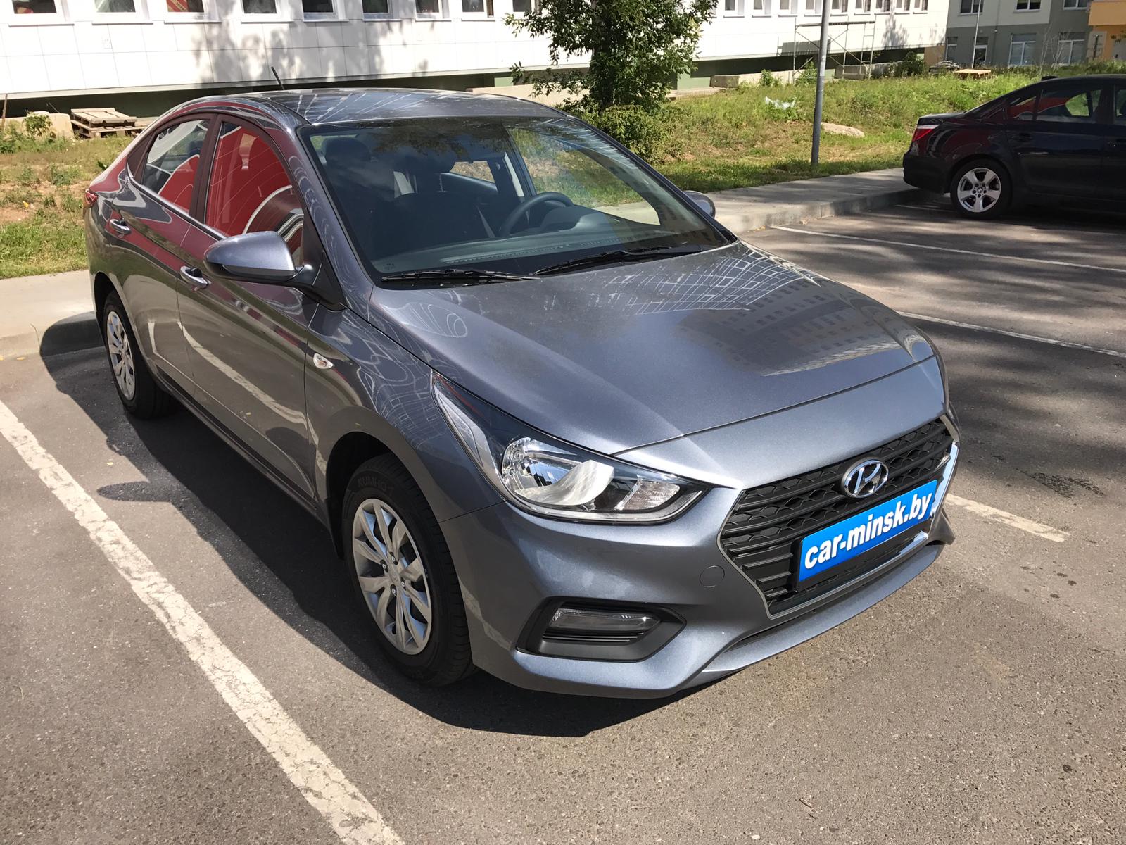 Hyundai Solaris 2017 — аренда, от 127 Br/сутки