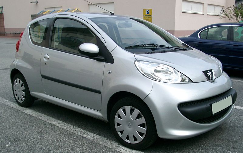 Peugeot 107 2012 — аренда, от 95 Br/сутки