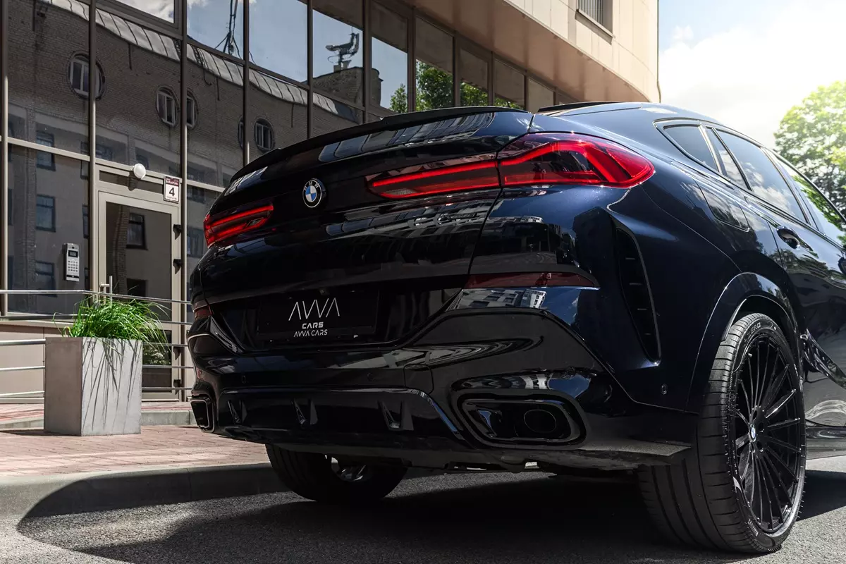 BMW X6 Black Vermilion Edition 2021 — фото 4