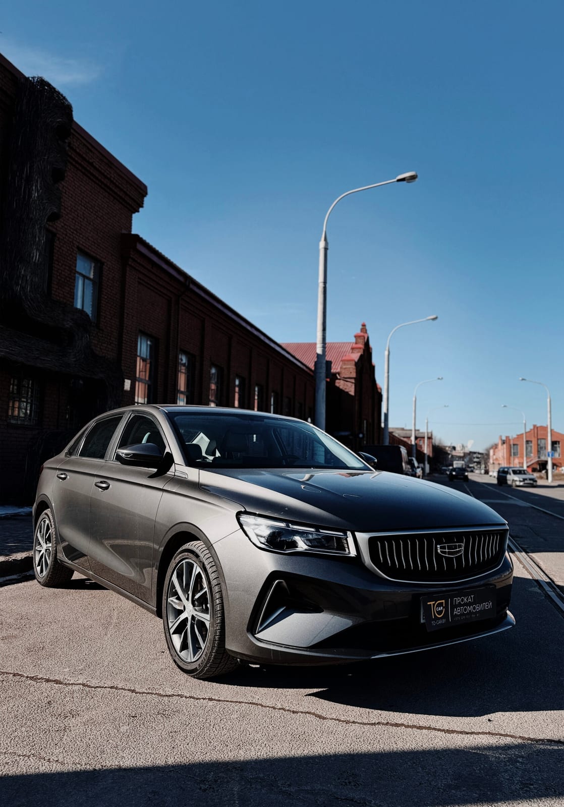 Geely Emgrand Lux 2024 — аренда от 160 Br/сутки