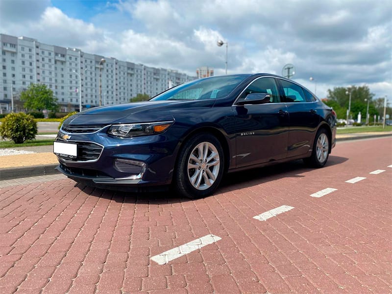 Chevrolet Malibu 2018 — аренда, от 160 Br/сутки