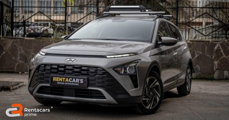 Hyundai Bayon 2022 — аренда от 22000 Br/сутки