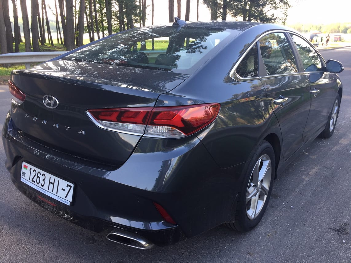 Hyundai Sonata LF 2019 года в аренду в Минске