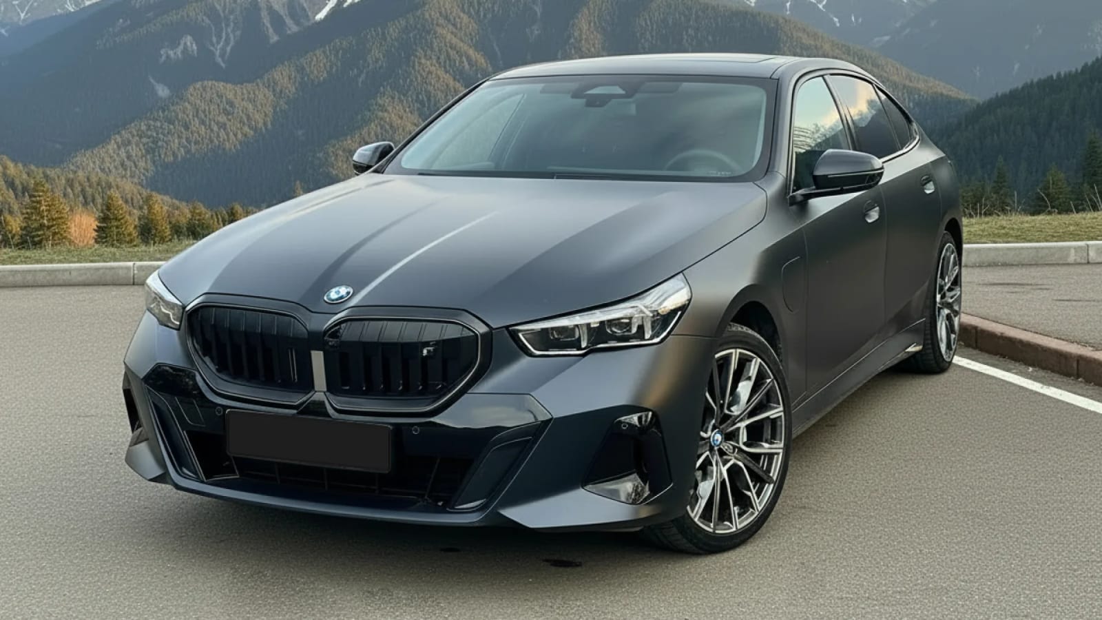 BMW i5 Black 2024 — фото 2