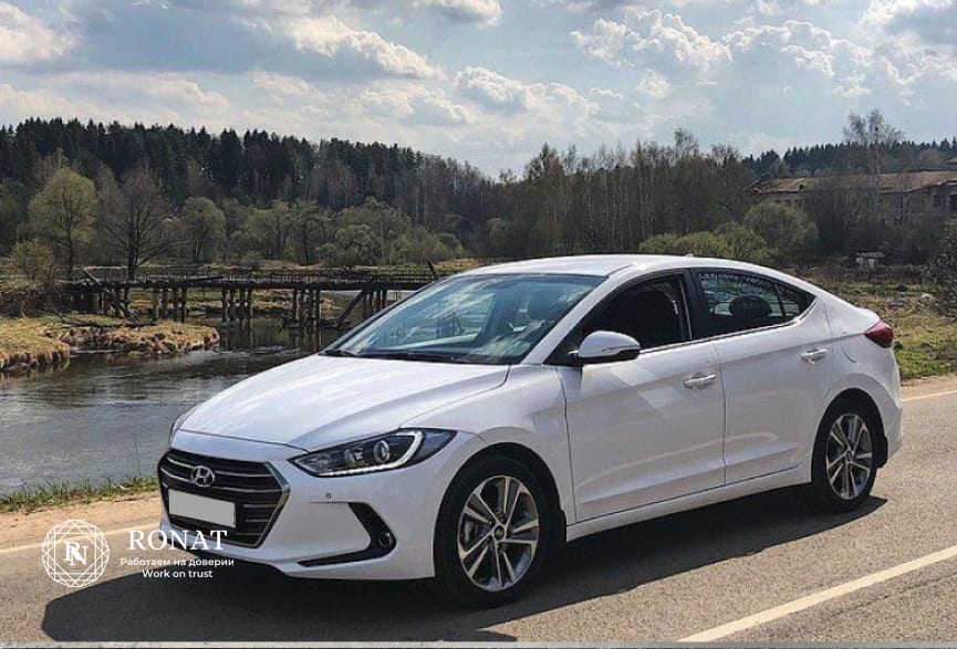Hyundai Elantra 2018 — аренда от 25000 Br/сутки